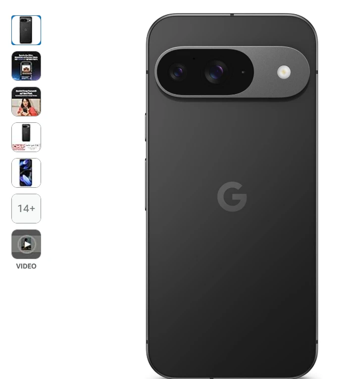 Google Pixel 9 smartphone voor €499 bij Amazon DE