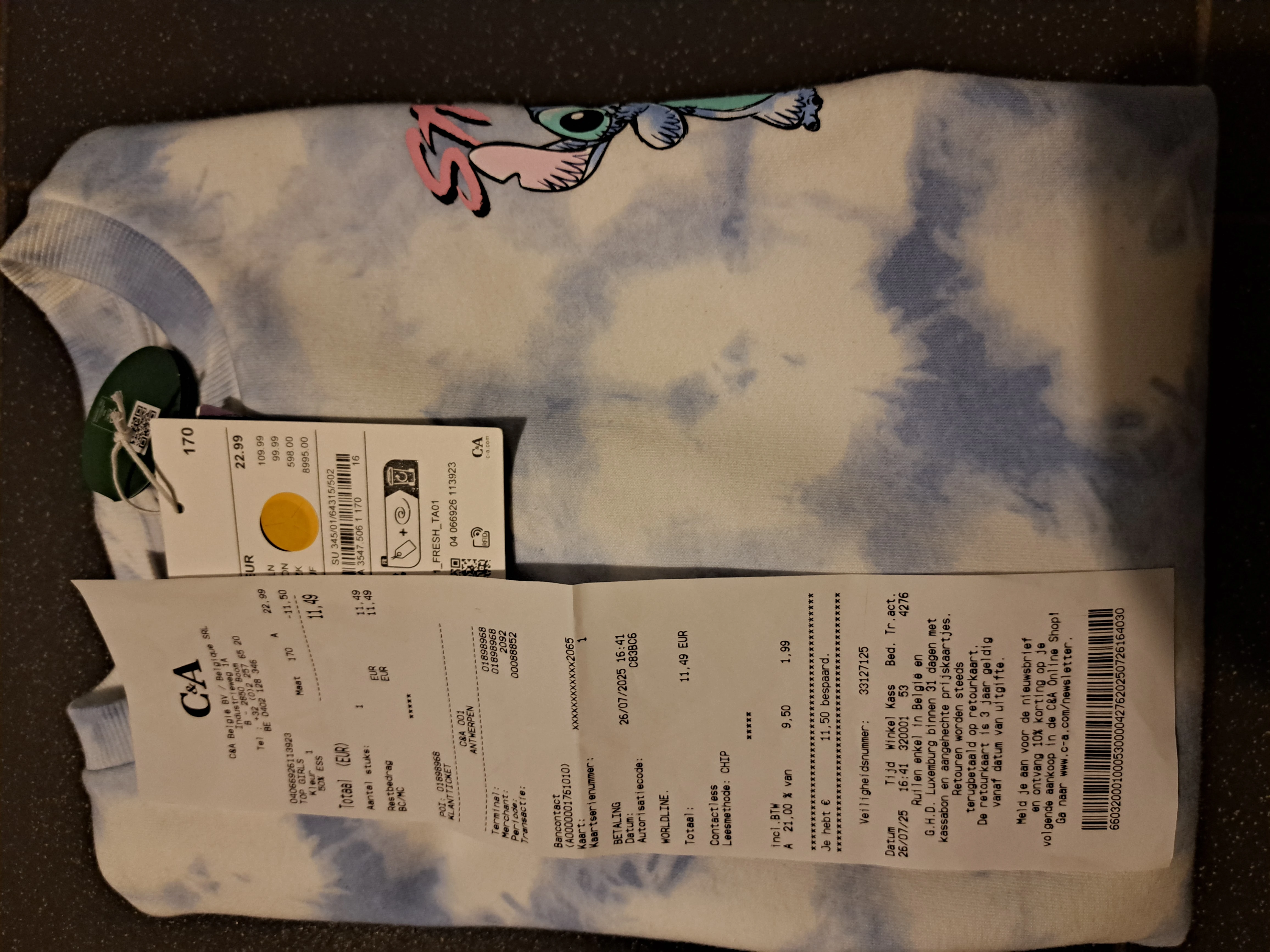 -50% op deze sweater