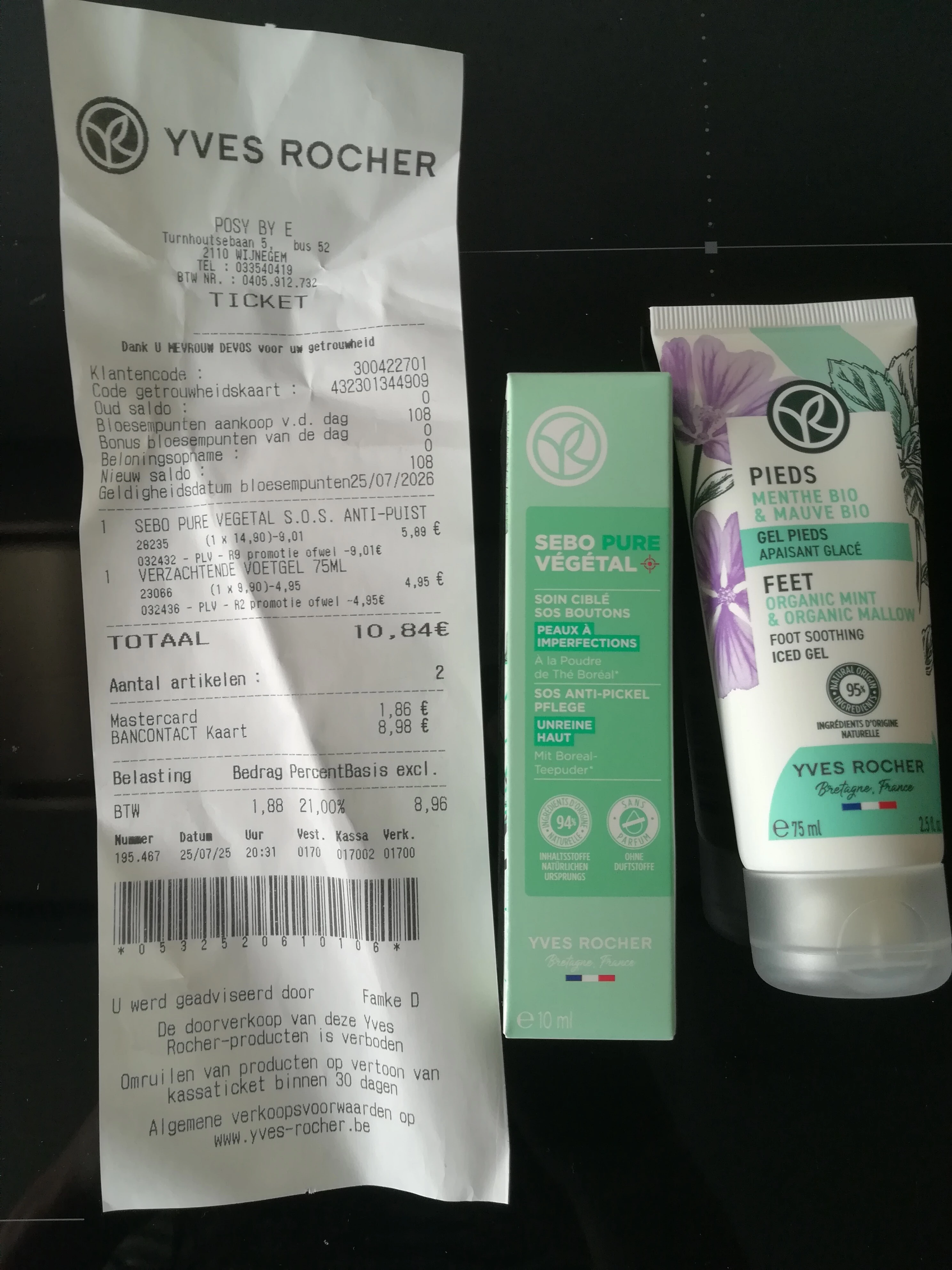 -50% & -60% op verzorging gescoord bij Yves Rocher