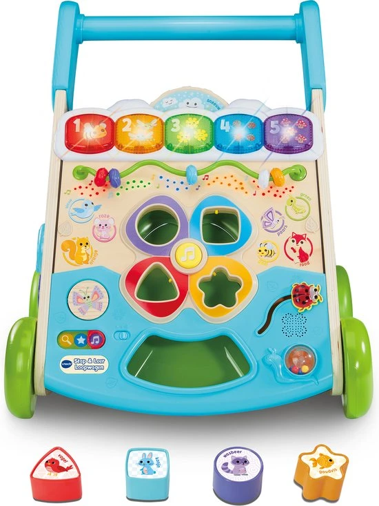 VTech Stap & Leer Loopwagen -66%