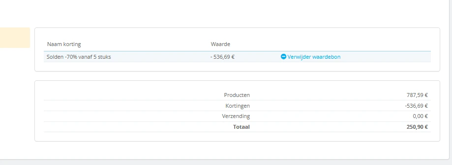 - 70% op kinderkleding en babykleding
