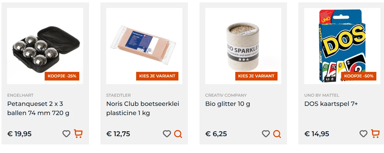 Tot -50% koopjes bij De Banier