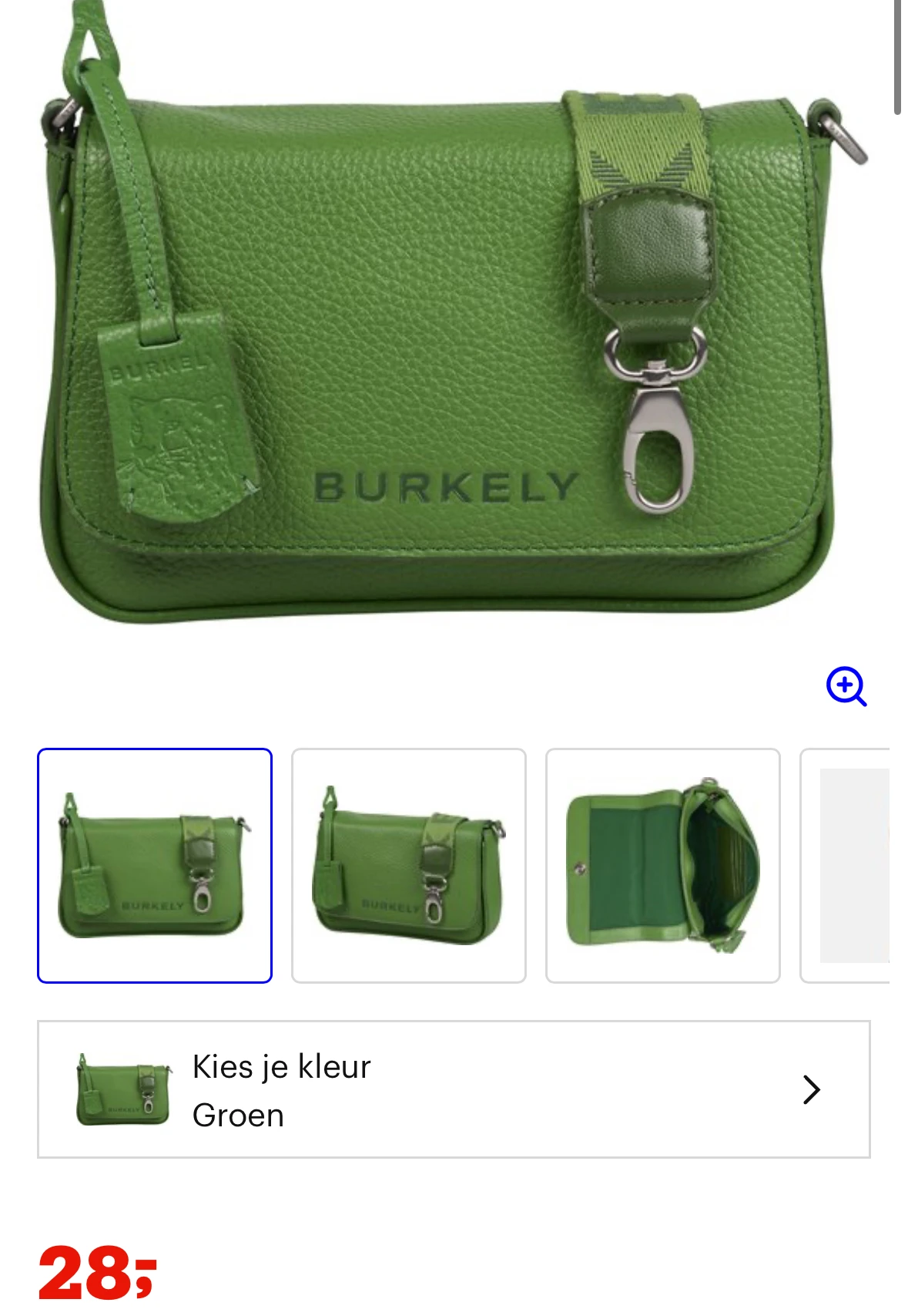 Burkely Crossbody tas -72%