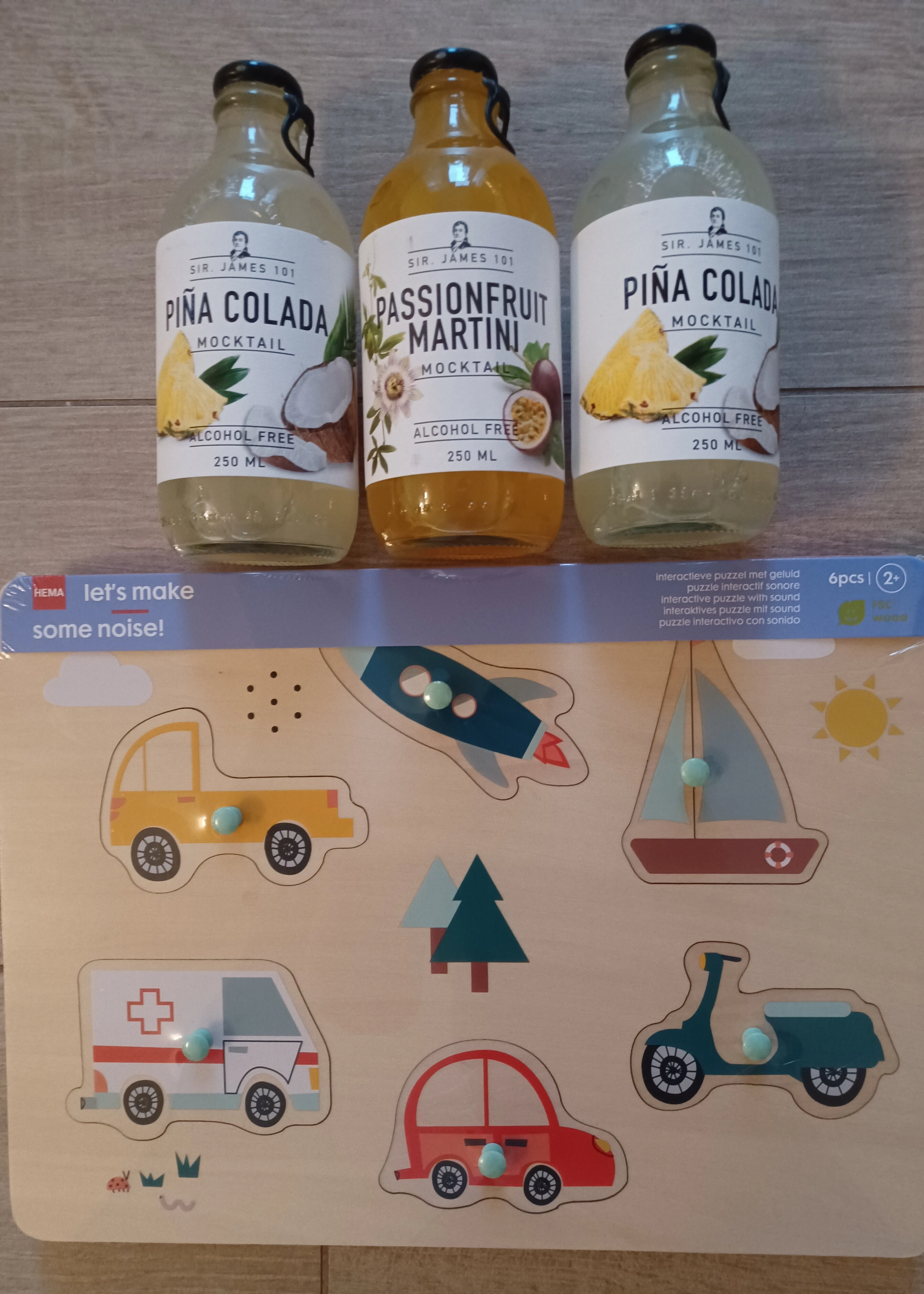 Sir James mocktails 3 voor €5 + puzzel met korting