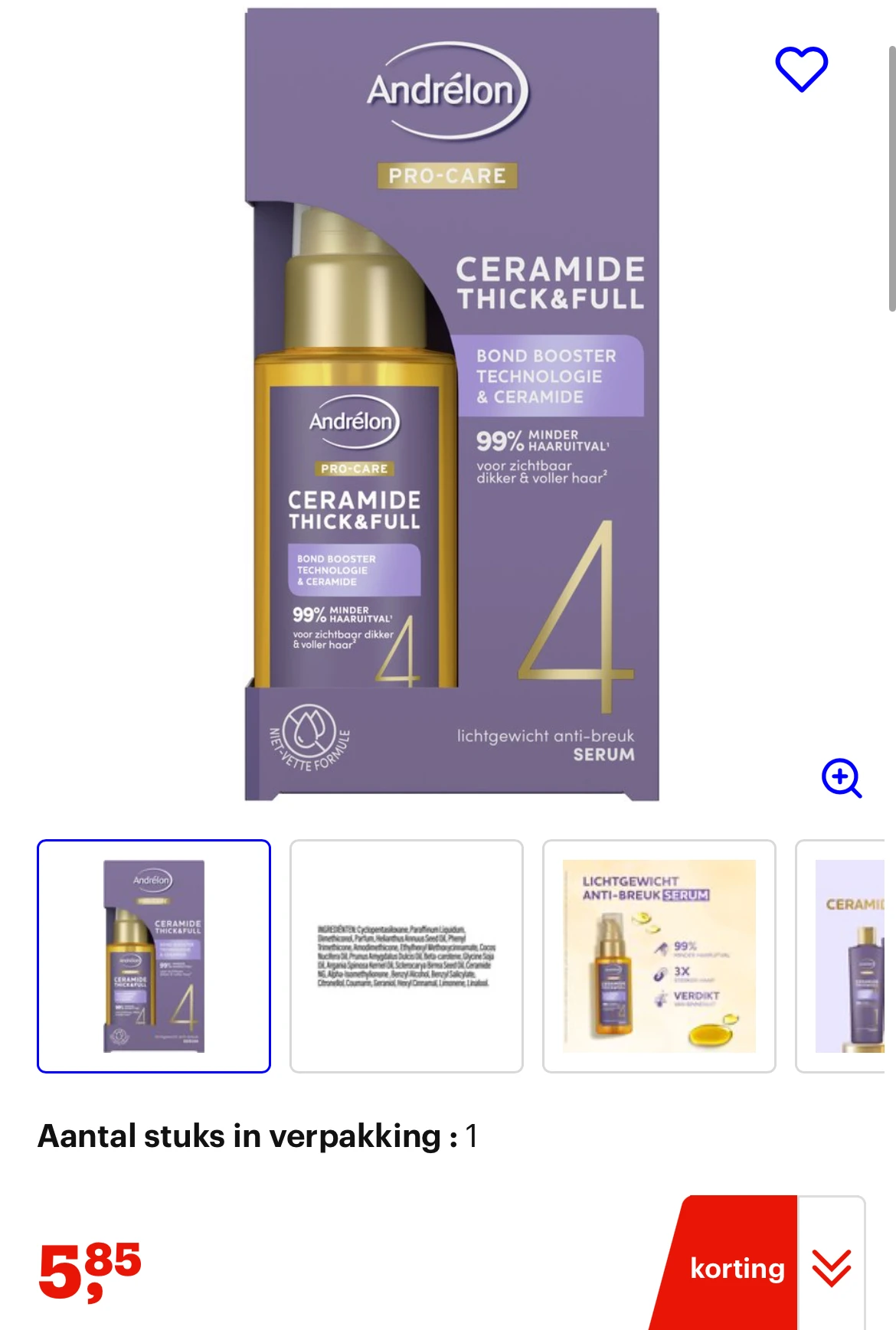 Andrélon Pro-Care Serum