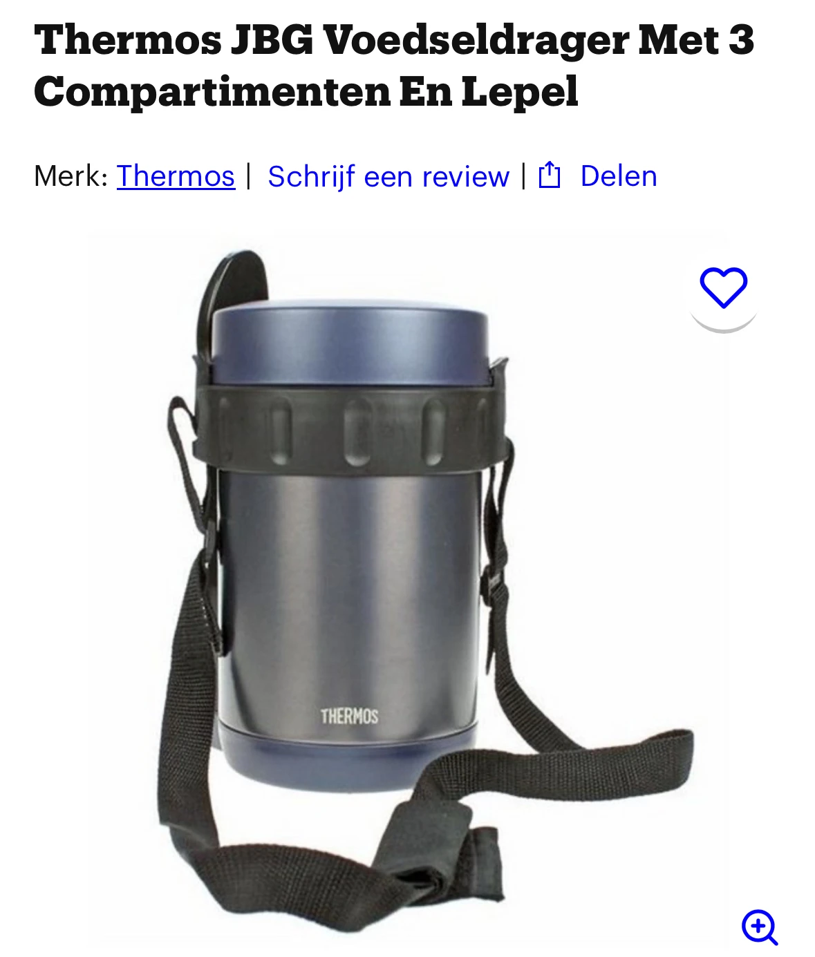 Thermos voedseldrager -60%