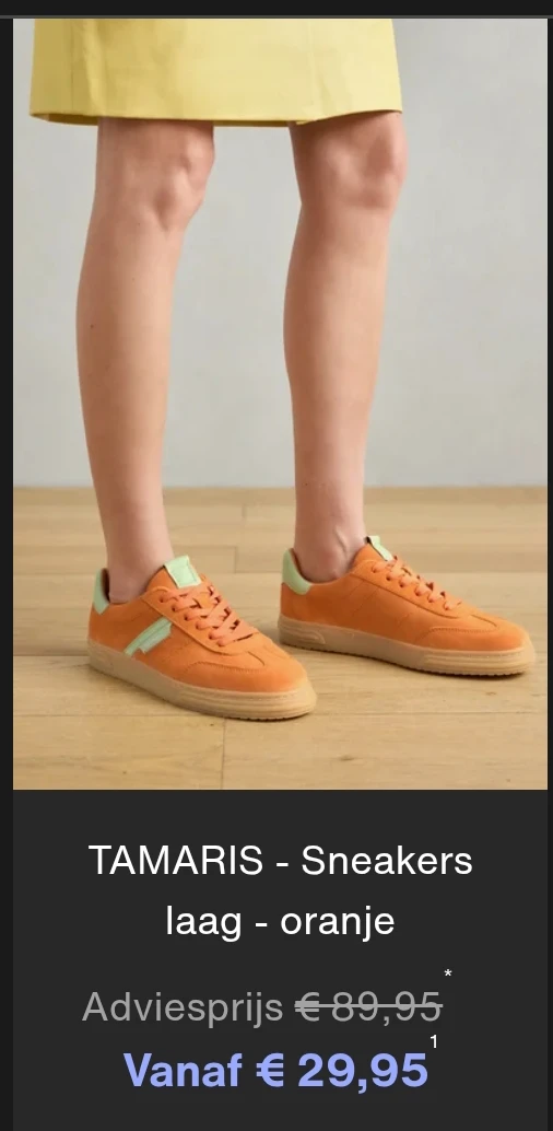 Tot 65% op Tamaris schoeisel