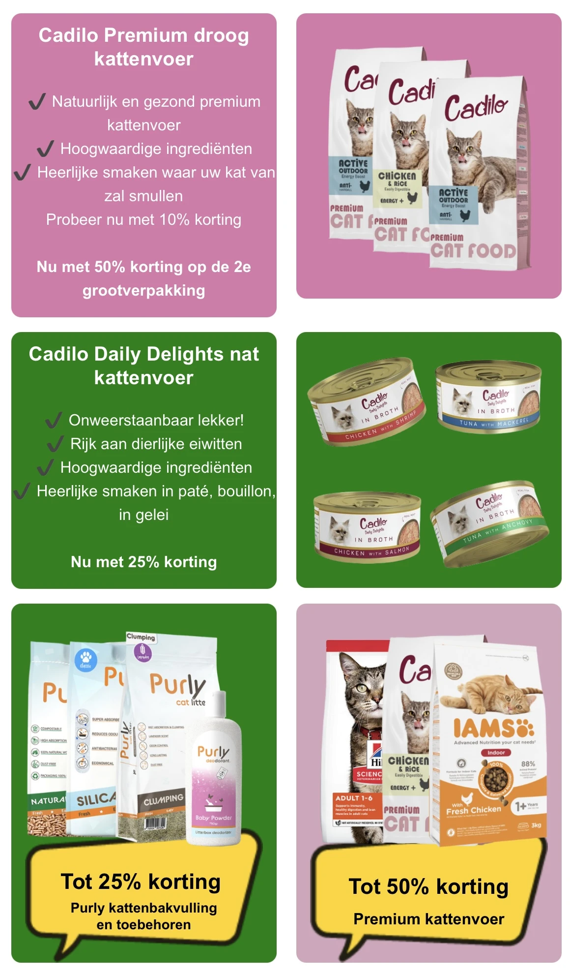Cadilo Premium Kattenvoer