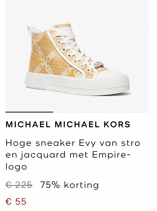 Tot 75% korting op Michael Kors