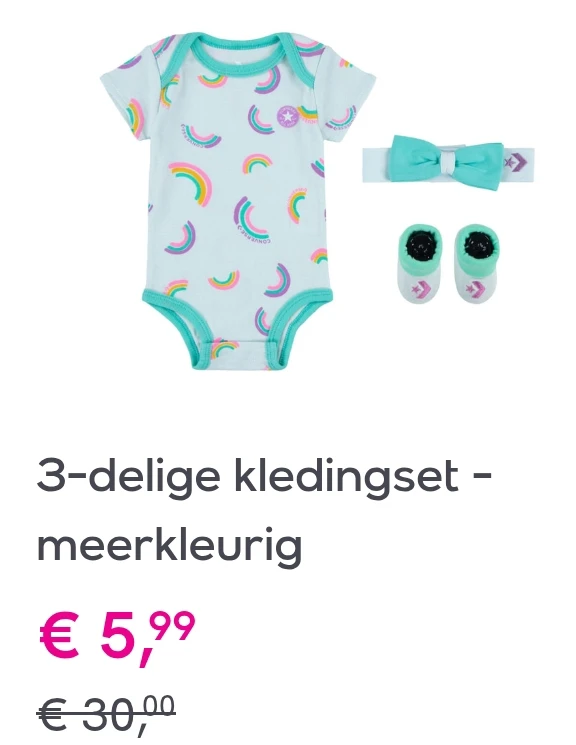 Tot 80% korting op Converse