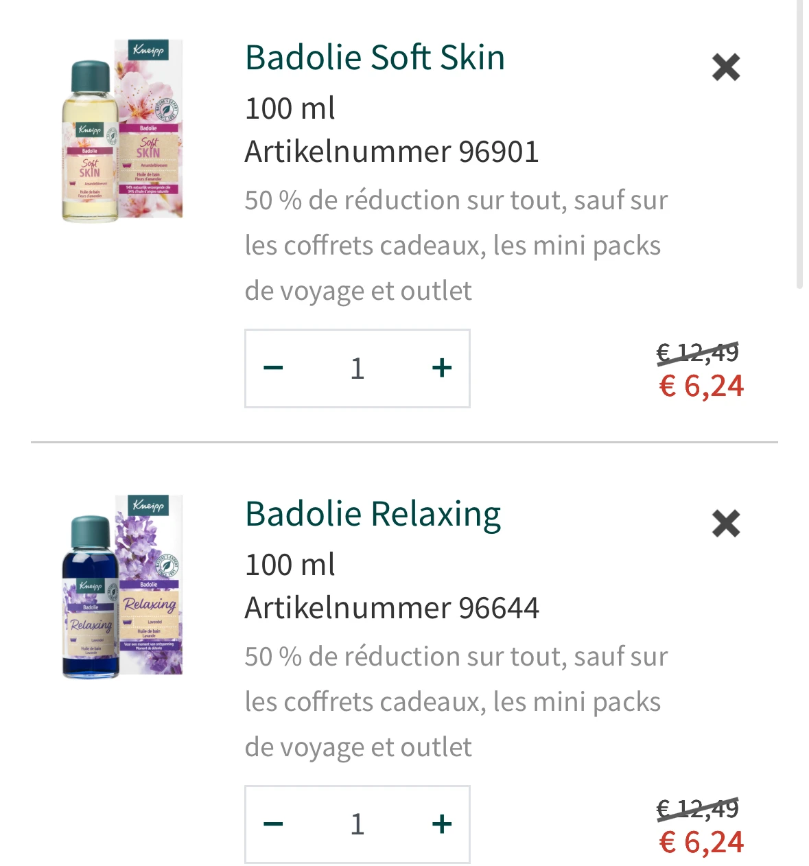 Kneipp -50%
