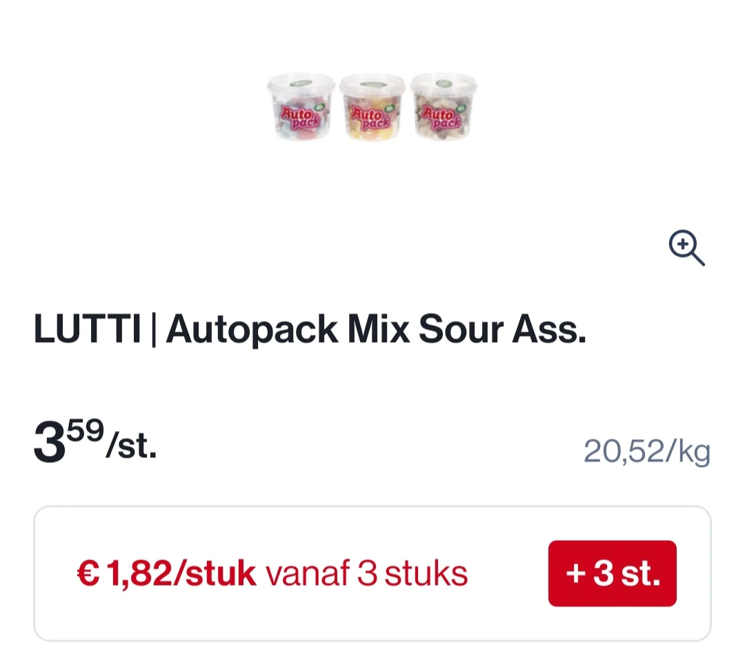 Lutti snoep -50%