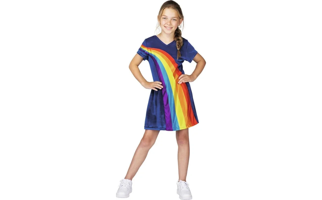 K3 Regenboog verkleedjurkje