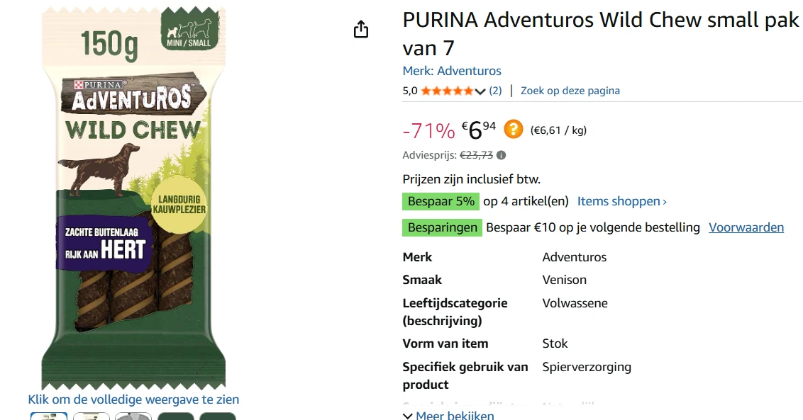 purina honden snack super goedkoop bij amazon nl