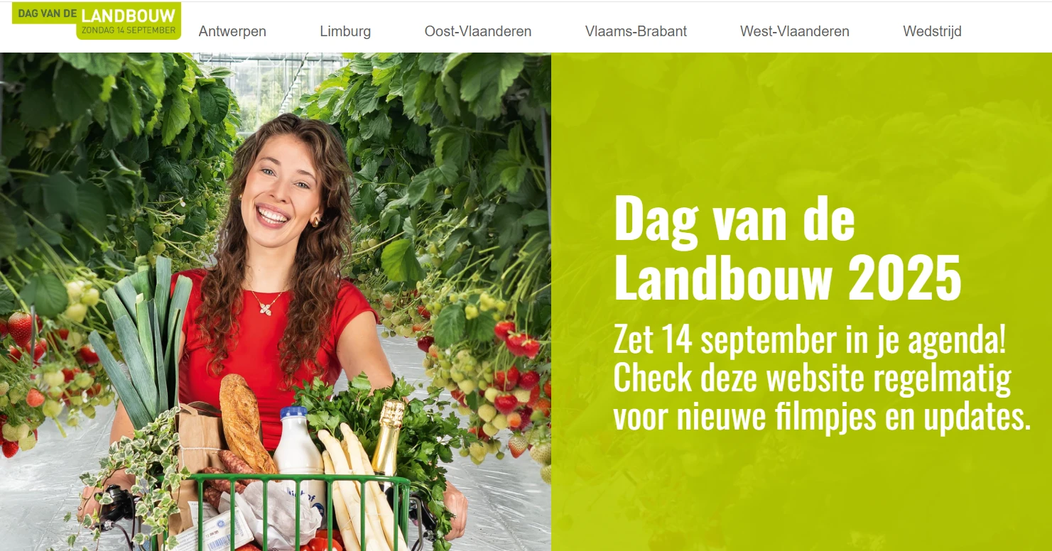 Dag van de landbouw 🥕 Zondag 14 september