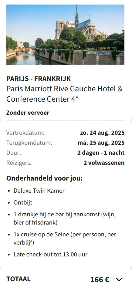Tot 70% korting op boekingen bij Voyage Privé