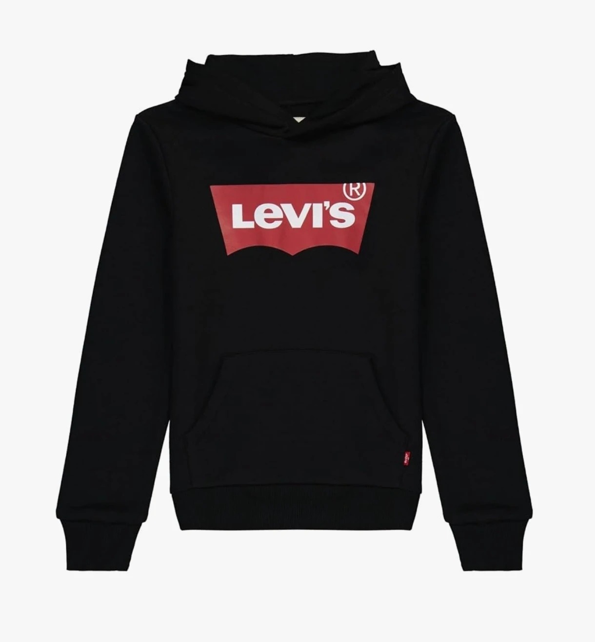 Levi's zwarte hoodie voor kinderen