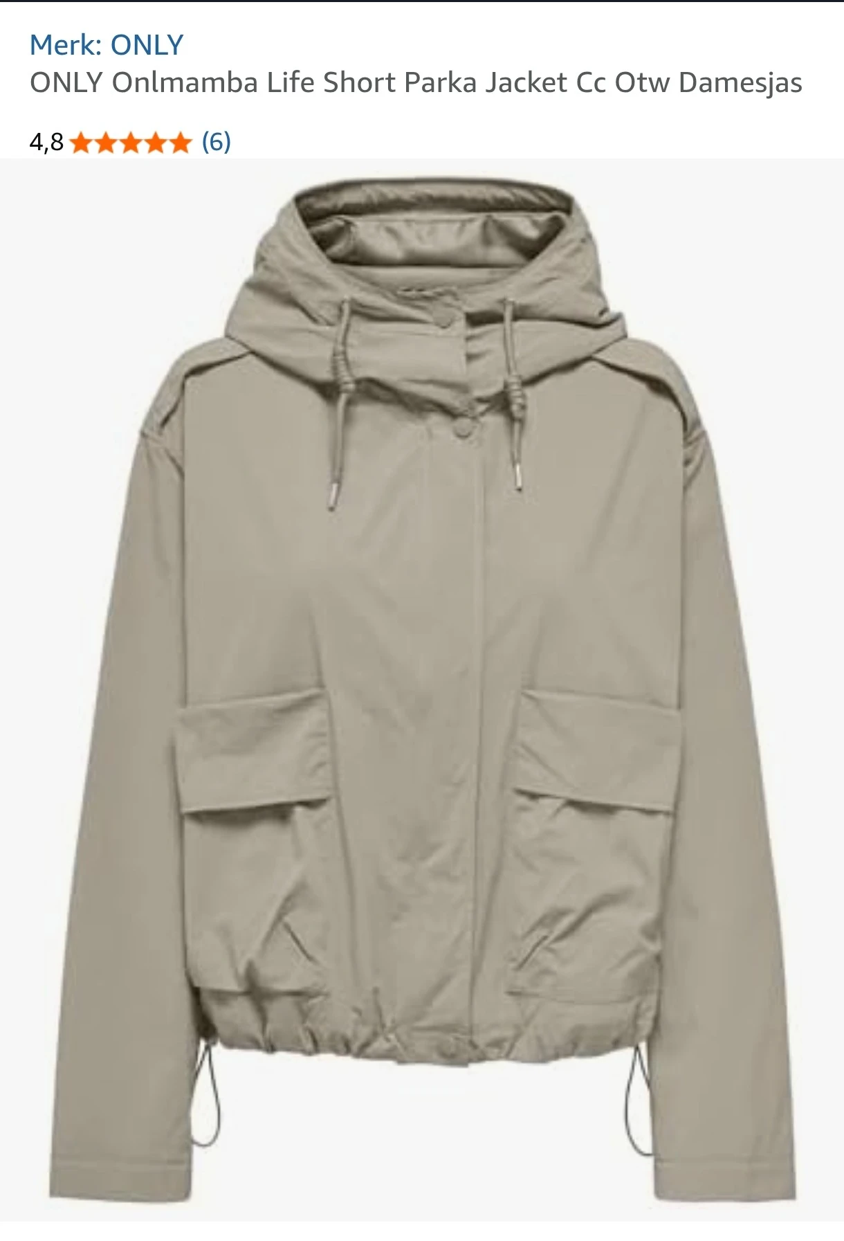 Only tussenseizoenjas maat XL