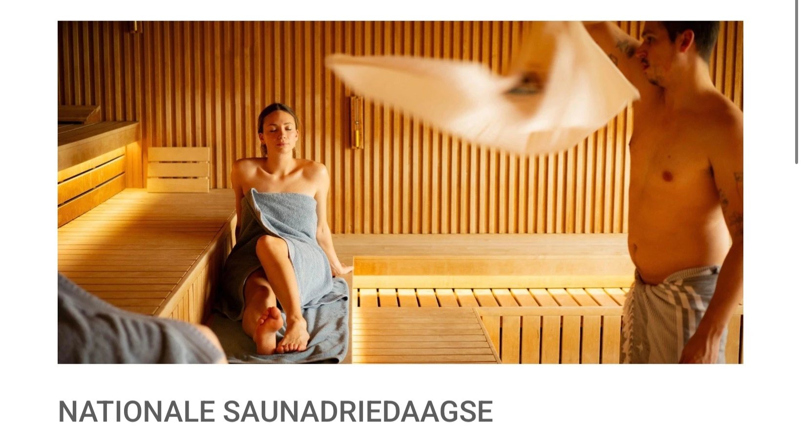 Nationale Saunadriedaagse