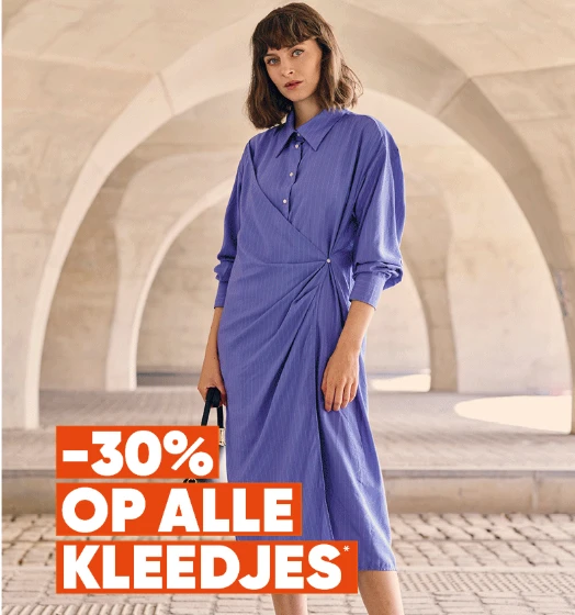 30% korting op alle kleedjes bij ZEB