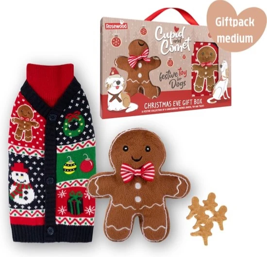 Kerst geschenkset hond