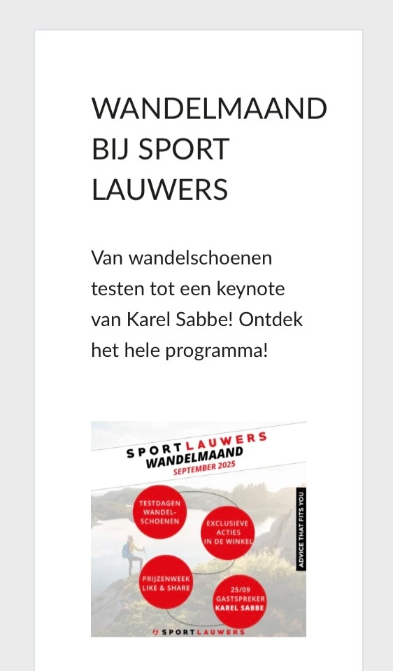 Gratis accessoires bij je wandelschoenen