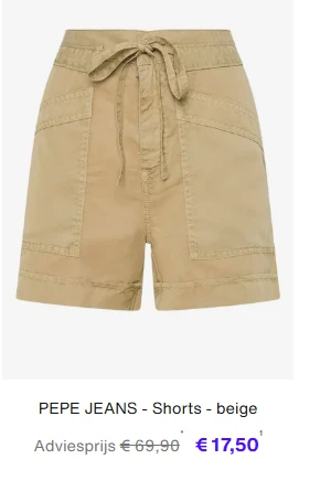 Tot 80% korting op merkkleding voor volwassenen