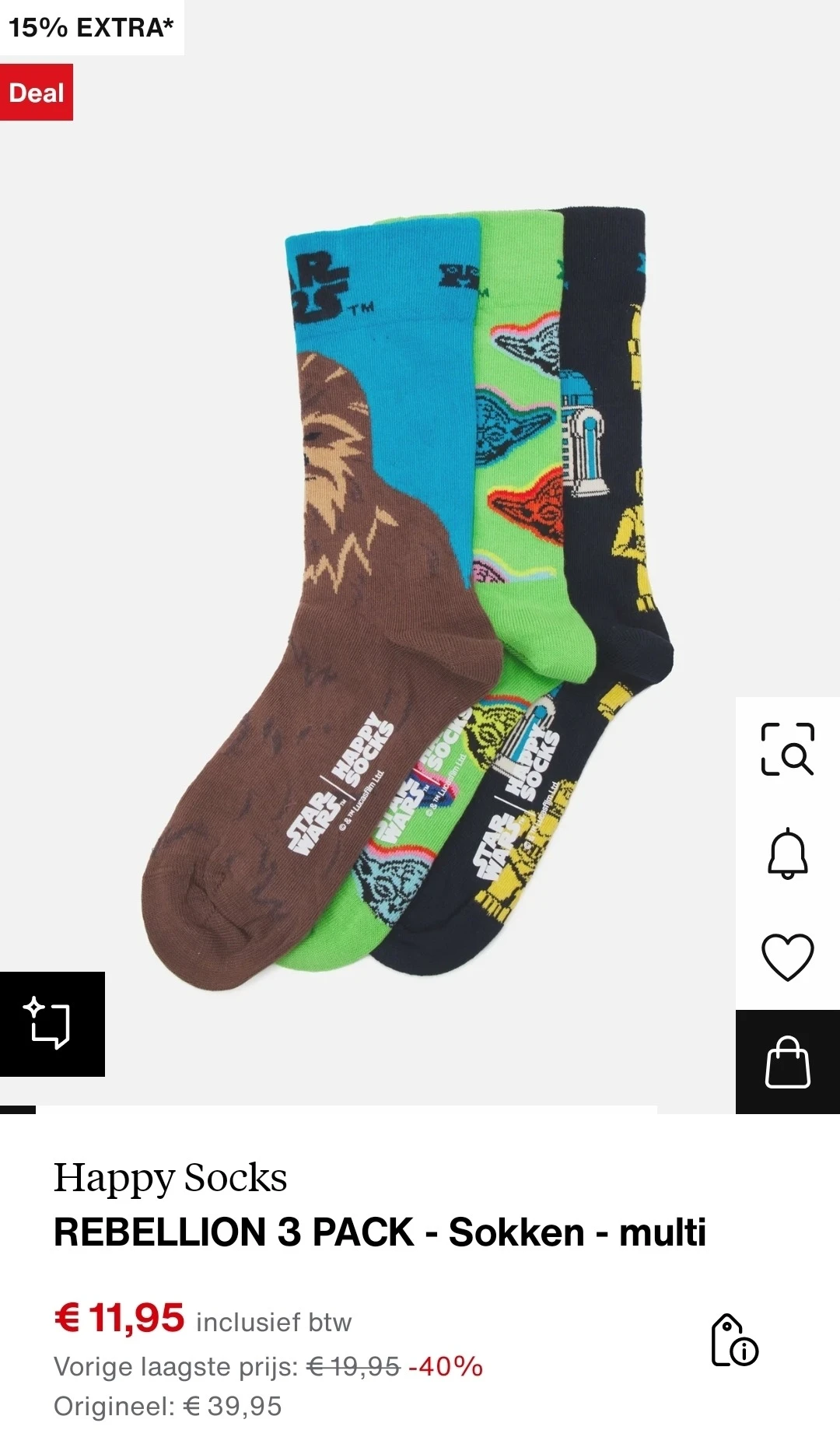 Happy Socks tot -70% bij Zalando