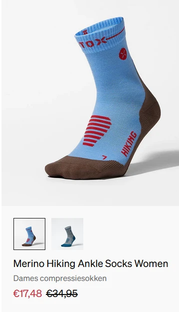 Stox energy socks vanaf 17,48 euro