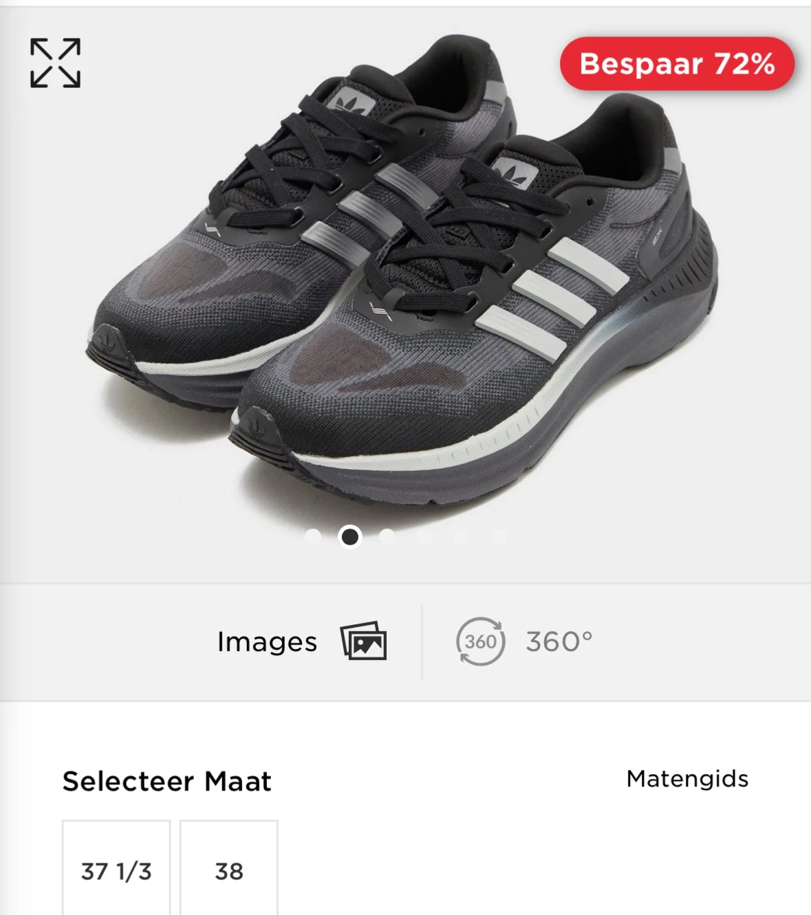 adidas Originals ZX RS Junior -72%