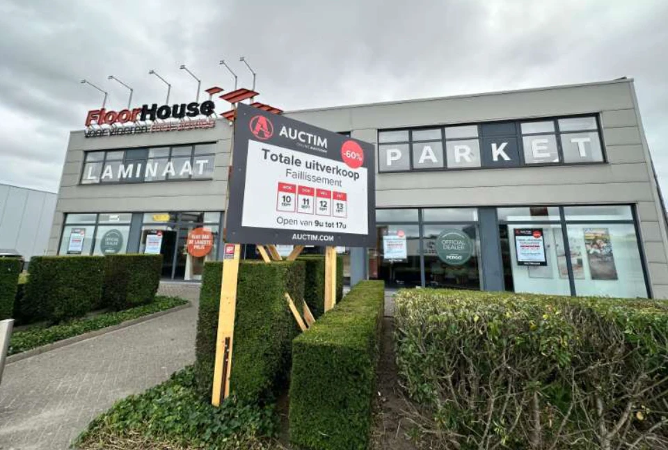 -60% op alles bij Floorhouse 🛑 totale uitverkoop wegens faillissement