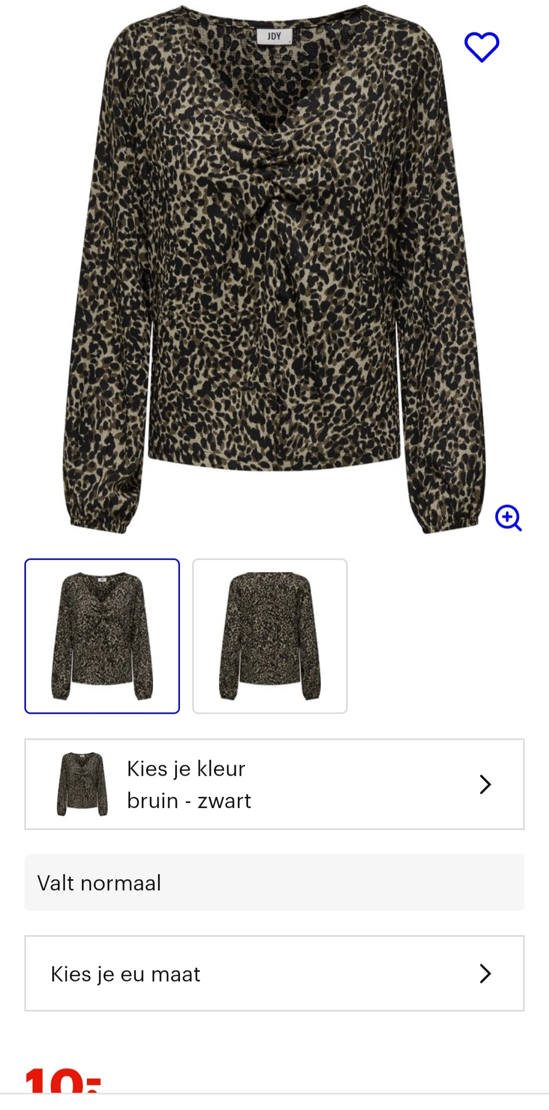 JDY Julia blouse dames maat M -50%
