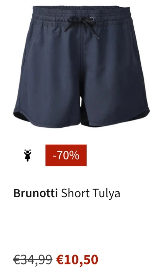 Brunotti Short Tulya enkel maat 176 -70%