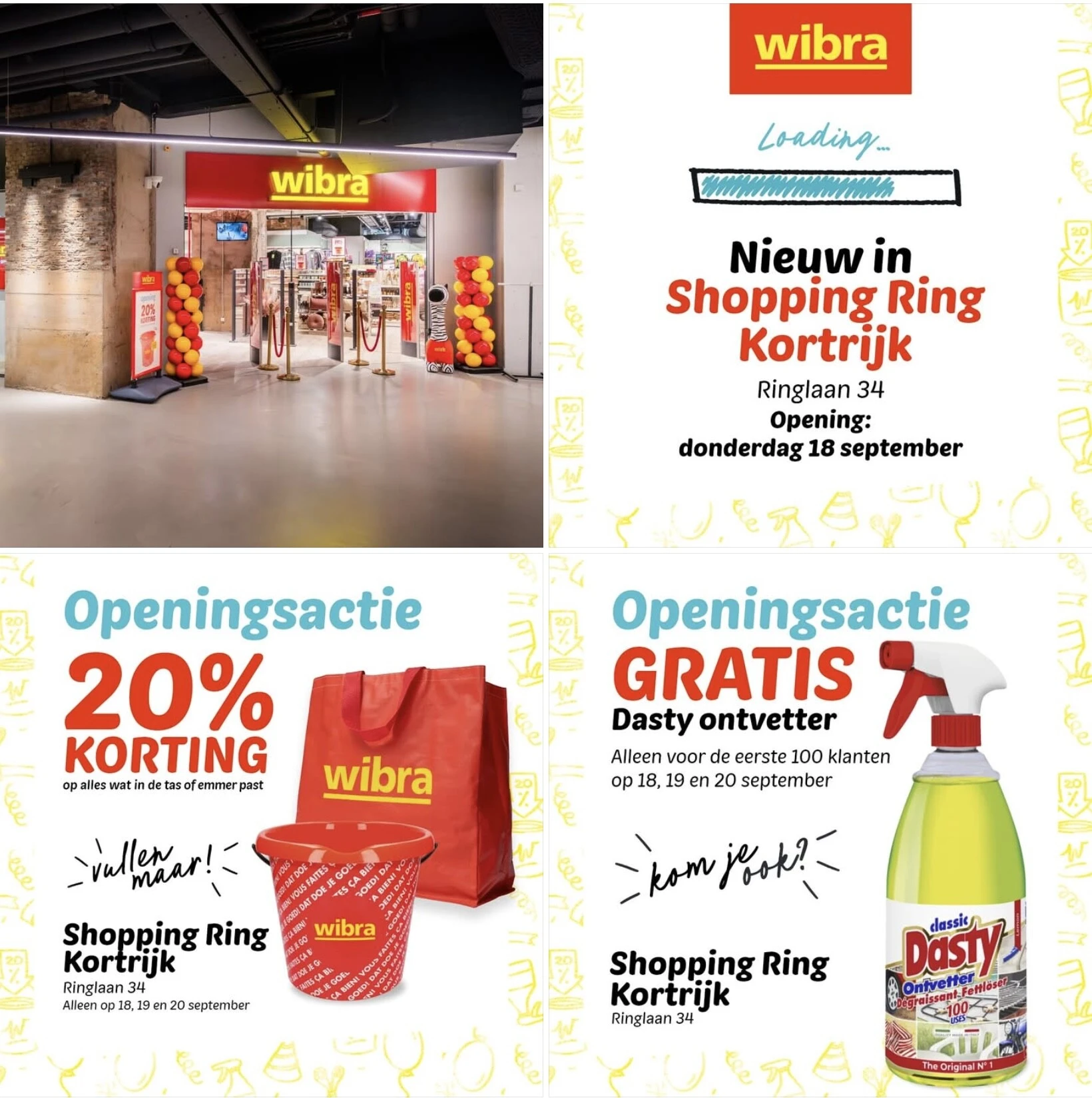 Wibra ring shopping