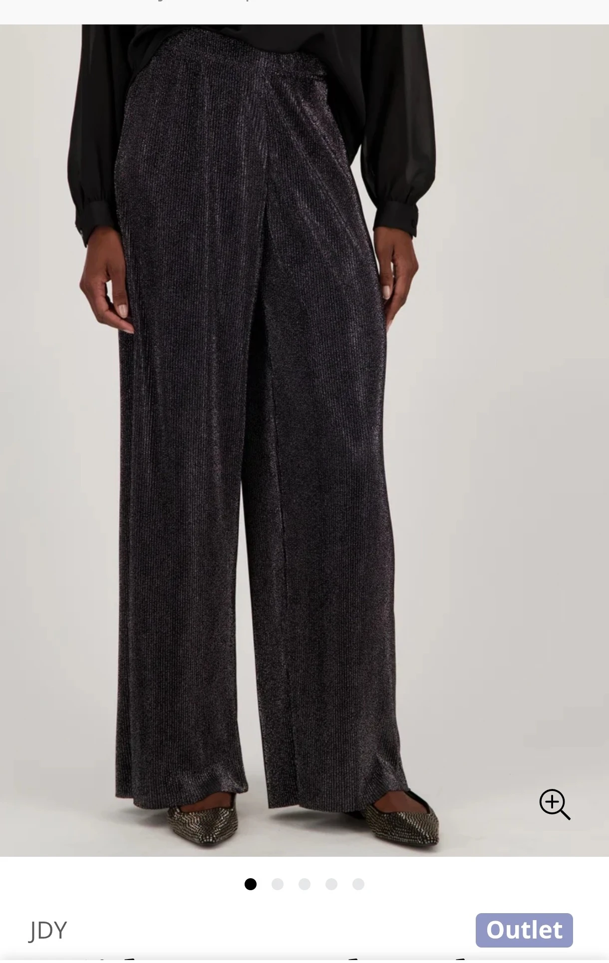 JDY zwarte broek aan 12€