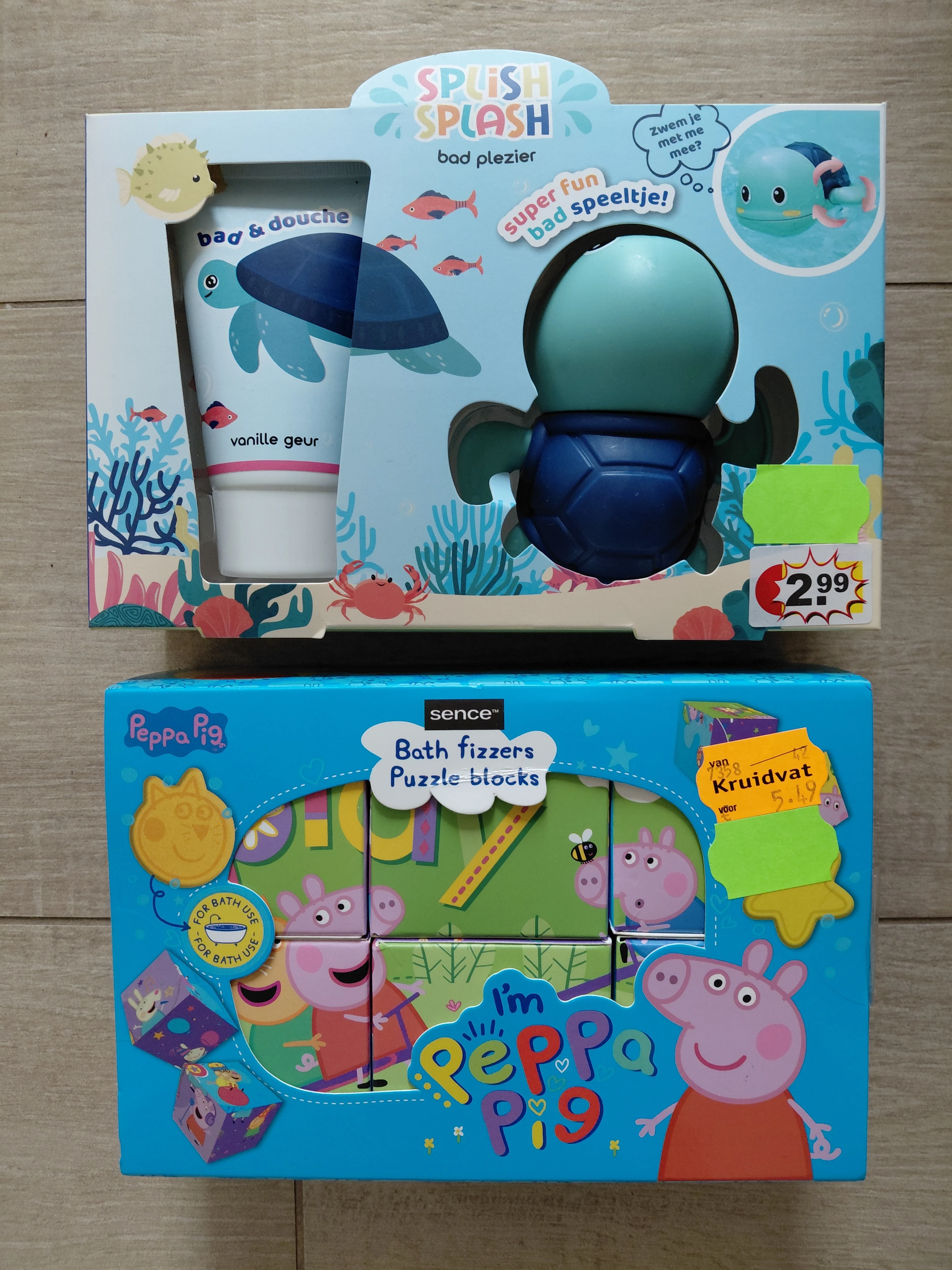 1+1 op geschenksets bij Kruidvat