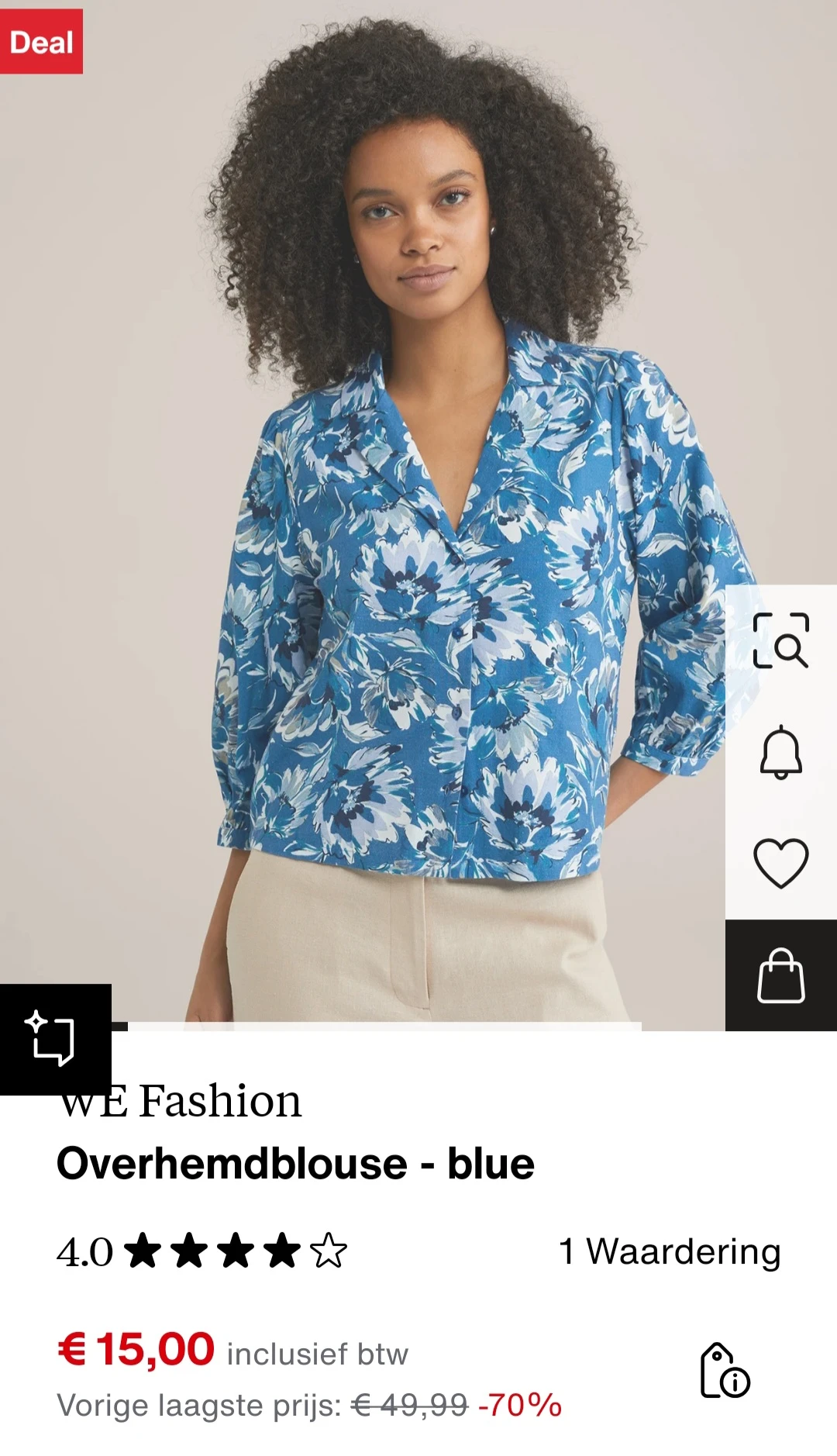 We fashion overhemdblouse -70%