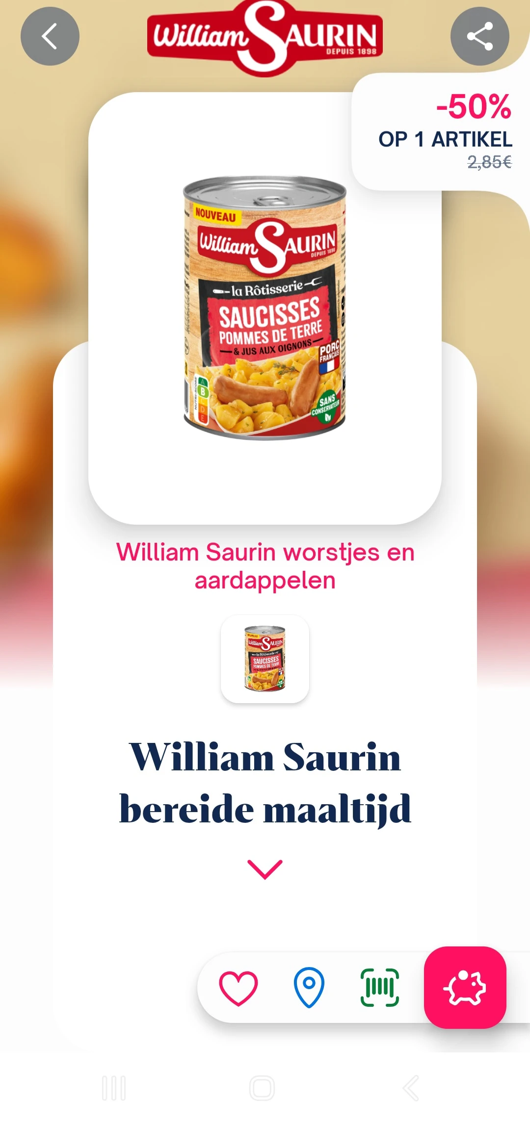 50% terugbetaald bij shopmium