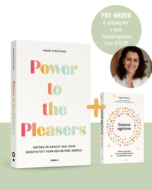 gratis e-book 'Gezond egoïsme' bij 'Power to the Pleasers' 📚 Pre-order actie