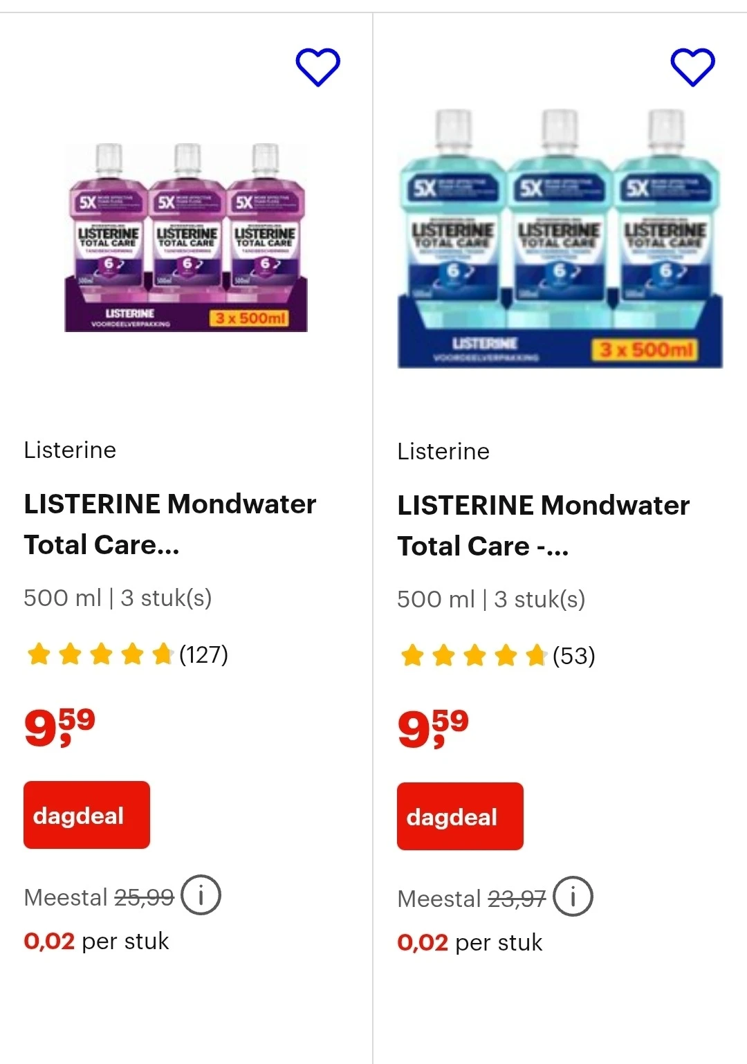 Dagdeak: Listerine aan hoge korting bij bol.com