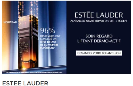Échantillon gratuit du soin 'Advanced Night Repair Eye Lift + Sculpt' d'Estée Lauder ✨