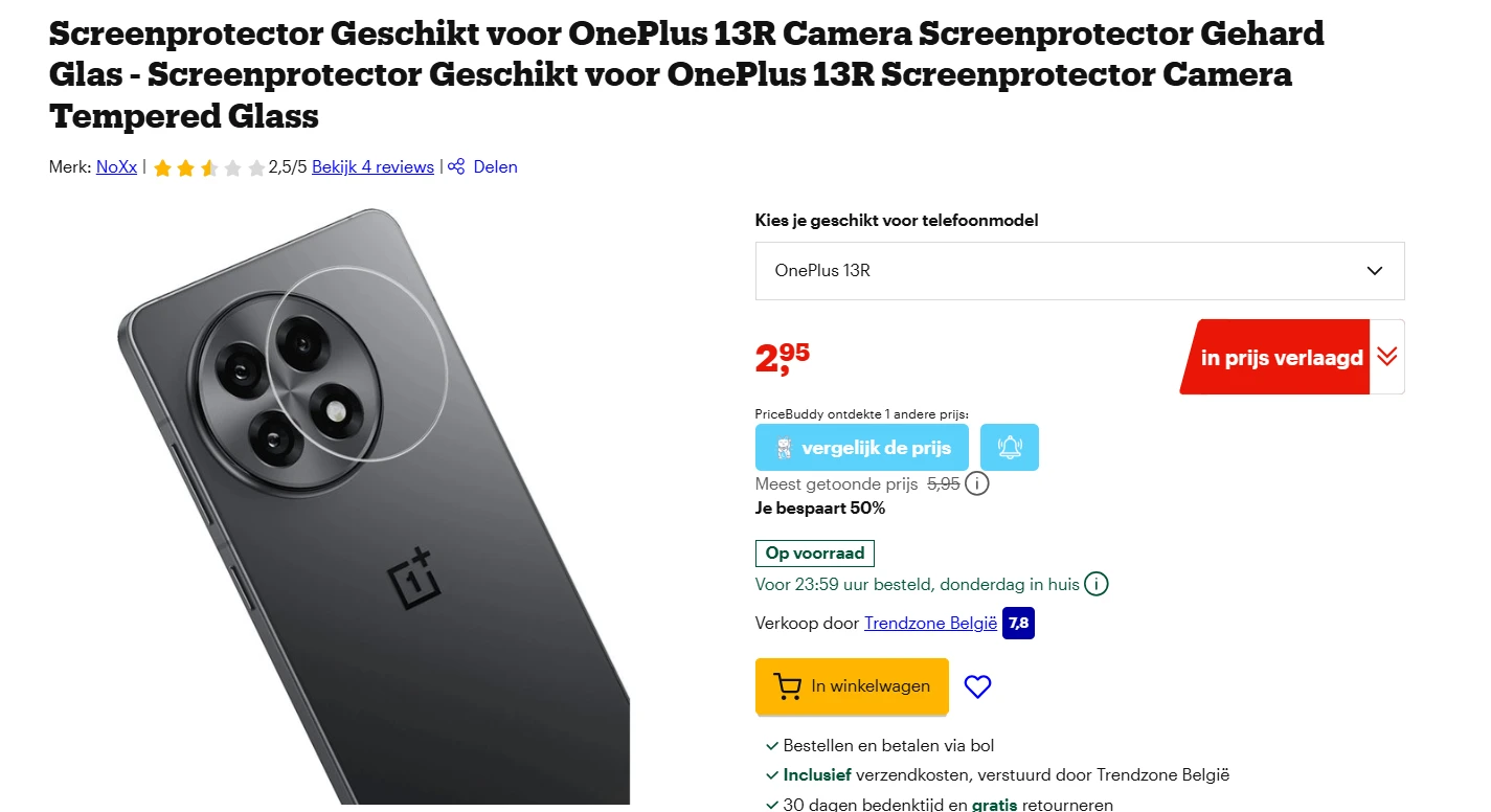 Screenprotectors en hoesjes voor smartphones goedkoop bij Bol