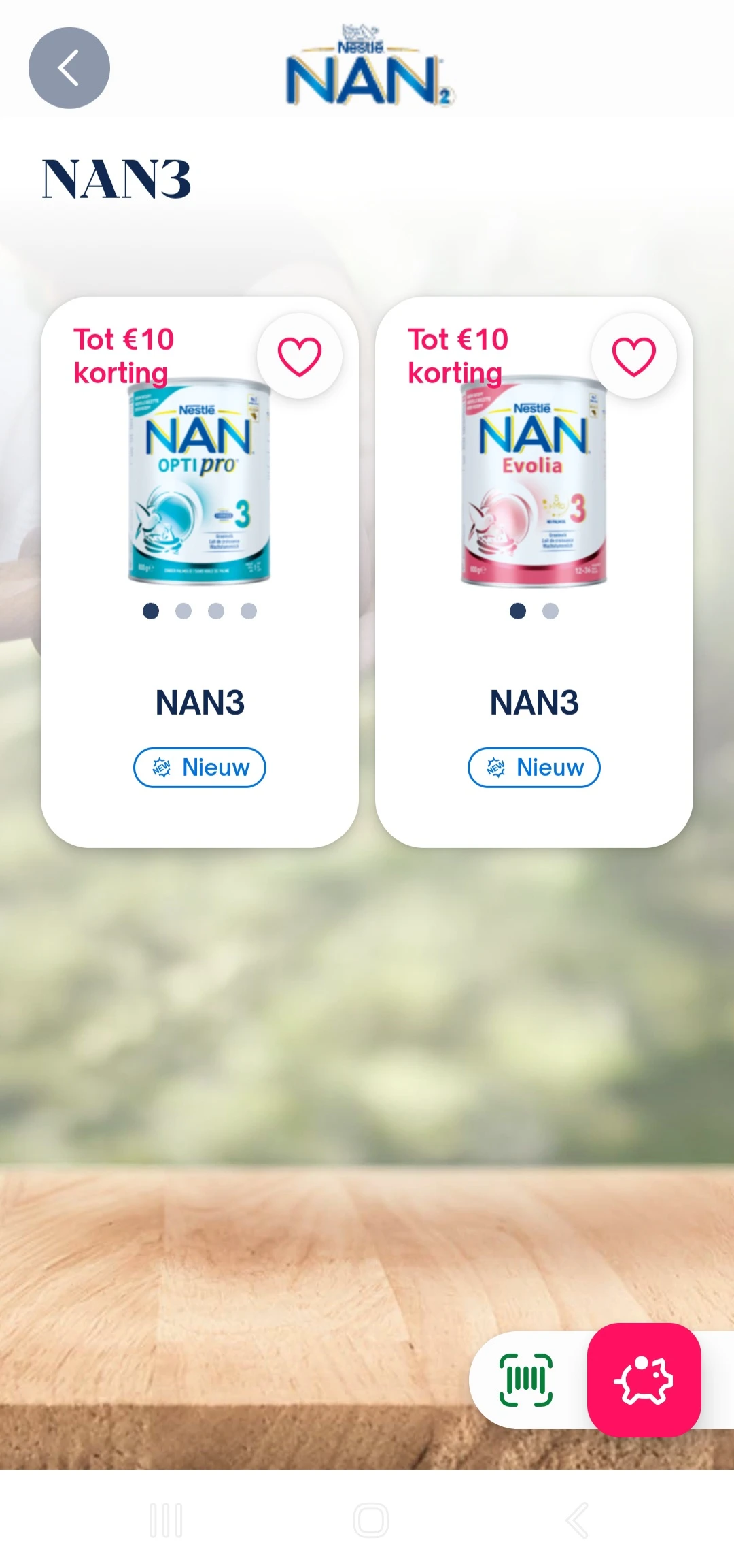 NAN3 tot €10 korting