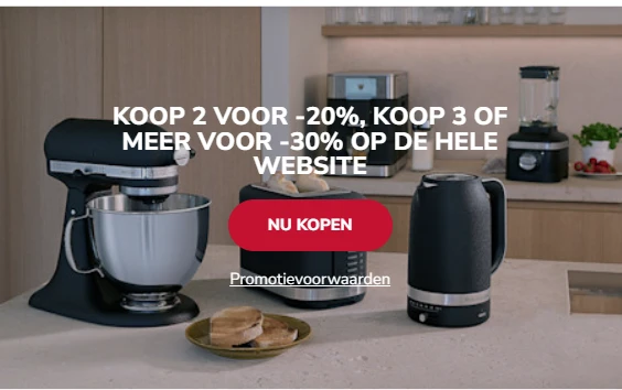 Tot -30% bij KitchenAid online 👩🏻🍳