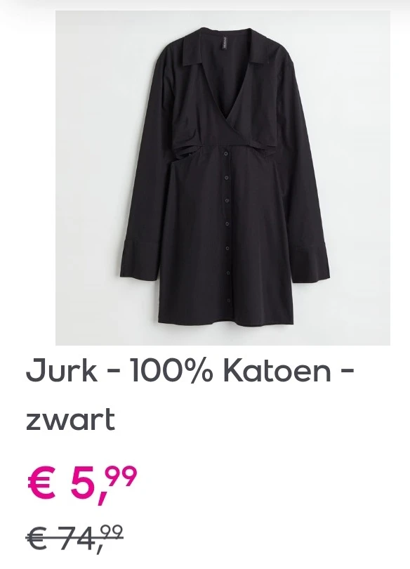 H&M artikelen vanaf 1,99€! 😱😍
