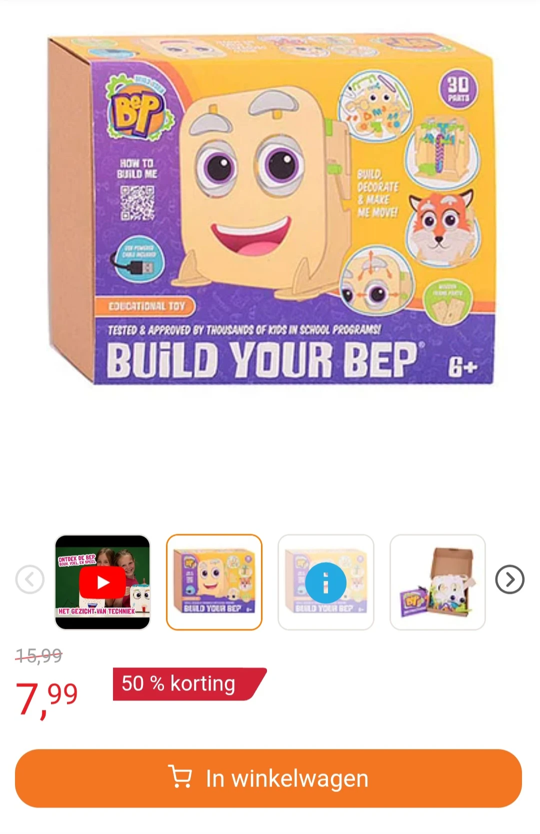 Bouw je BEP -50%
