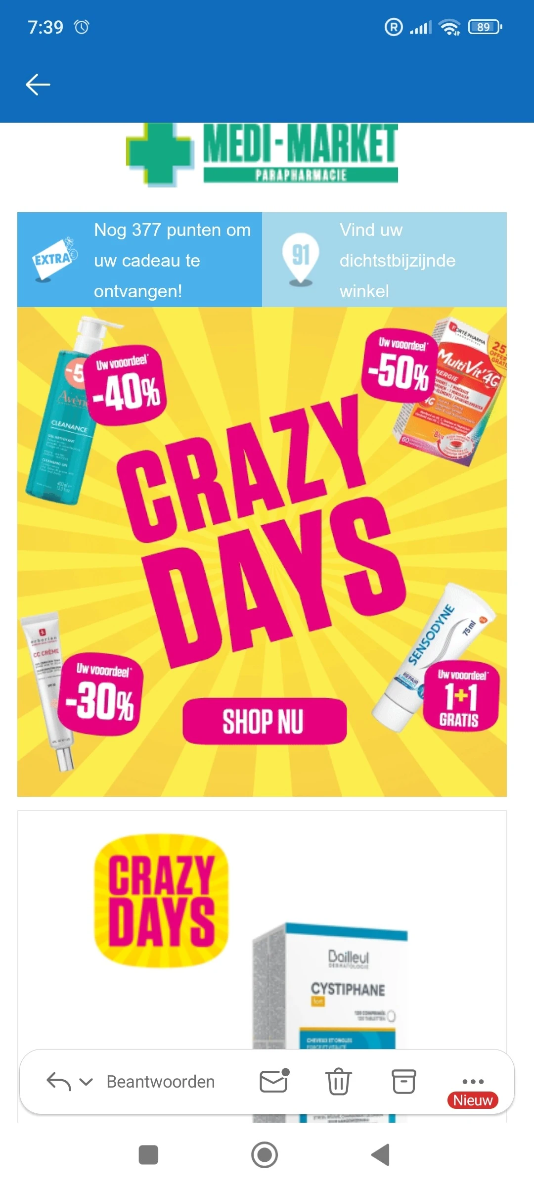 medi-market: 1+1 GRATIS en tot 50% korting