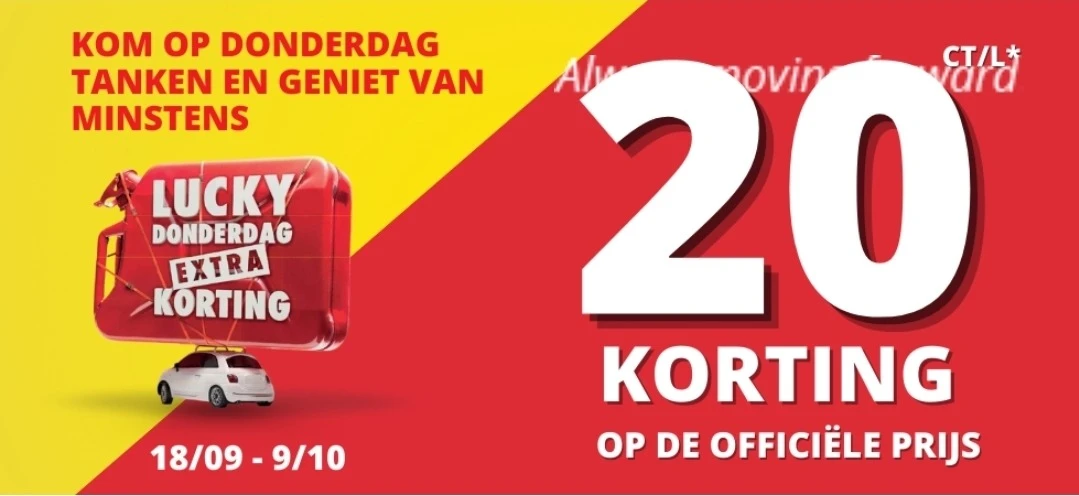 Goedkoper tanken op donderdag bij LUKOIL