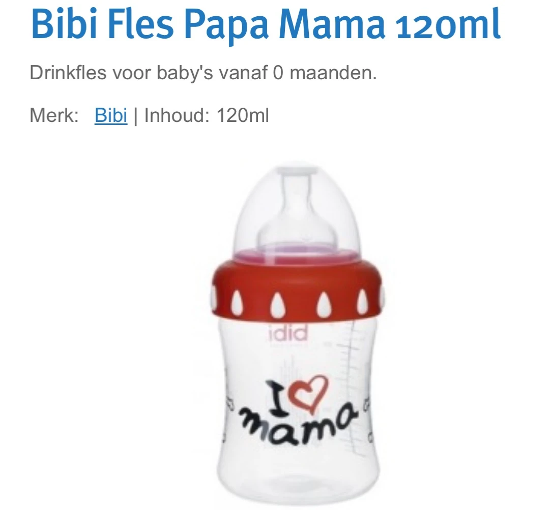 Bibi Fles -87%