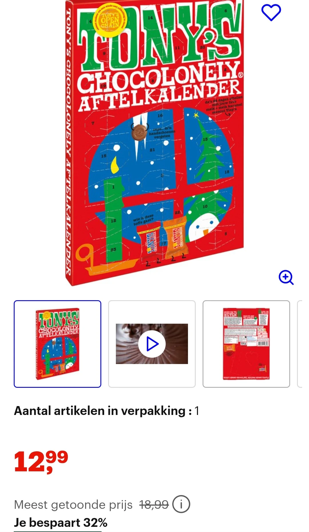 Tony's adventskalender -32%